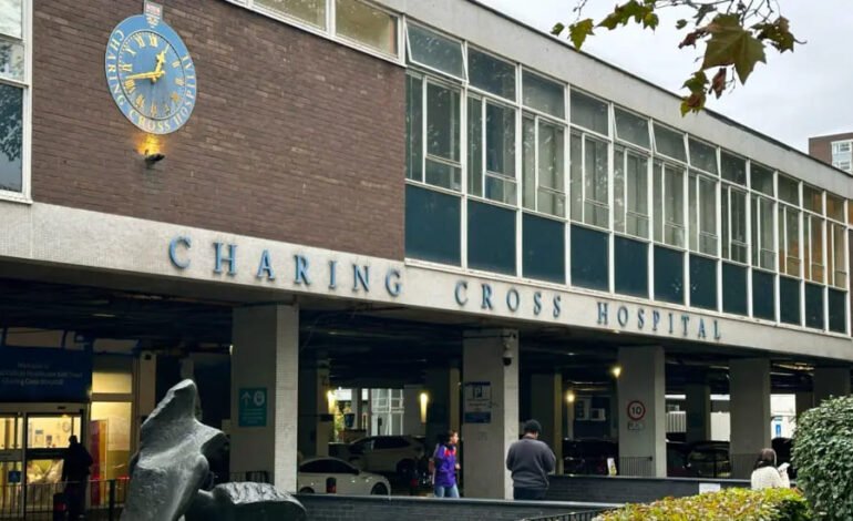 Charing Cross Hospital murder investigation after patient death in Hammersmith