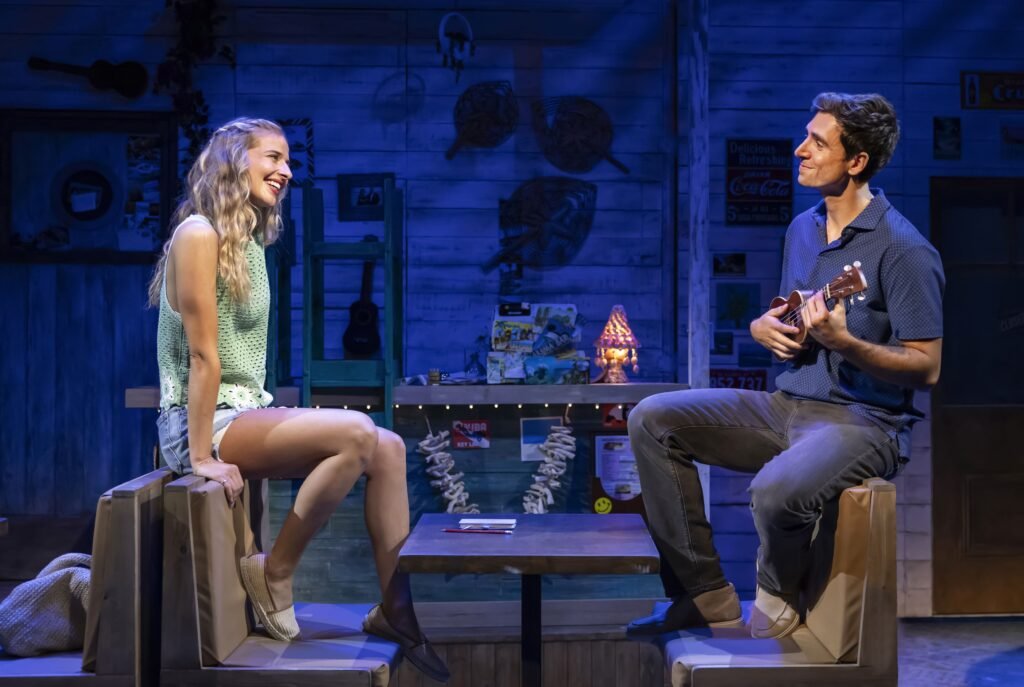 Georgina Castle and Josh St.Clair 50 First Dates The Musical (Production Images) Photo credit by Pamela Raith 212 copy