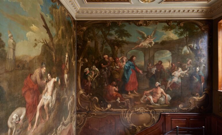 Hogarth’s hospital walls
