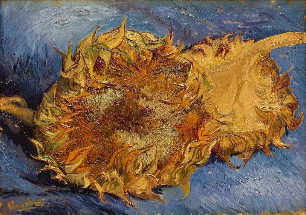 Painting from plants and flowers