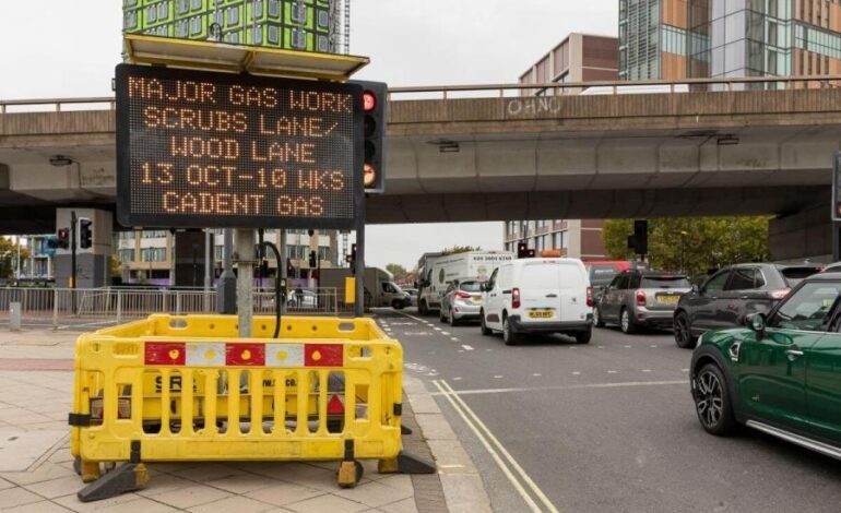 Cadent Gas works to cause disruption around White City