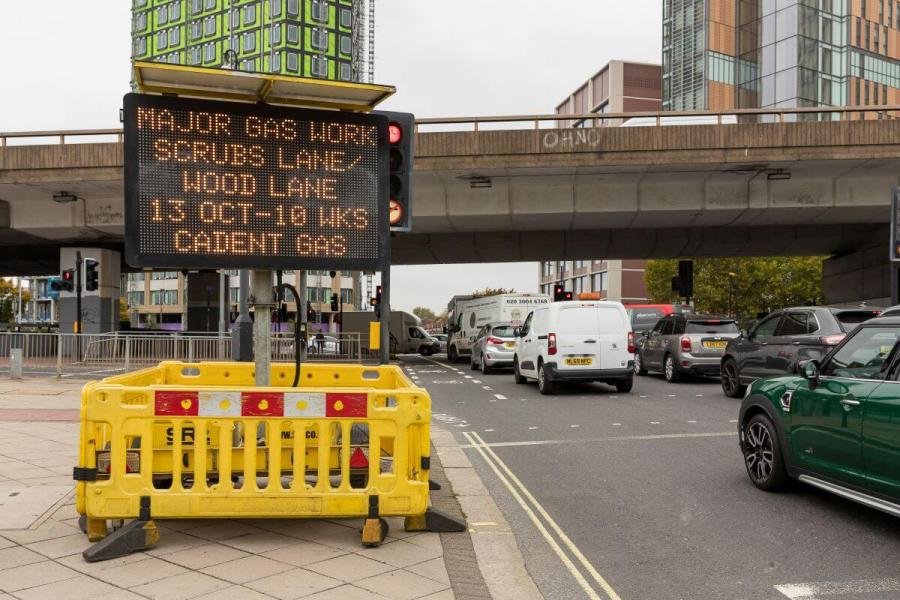 Cadent Gas works to cause disruption around White City