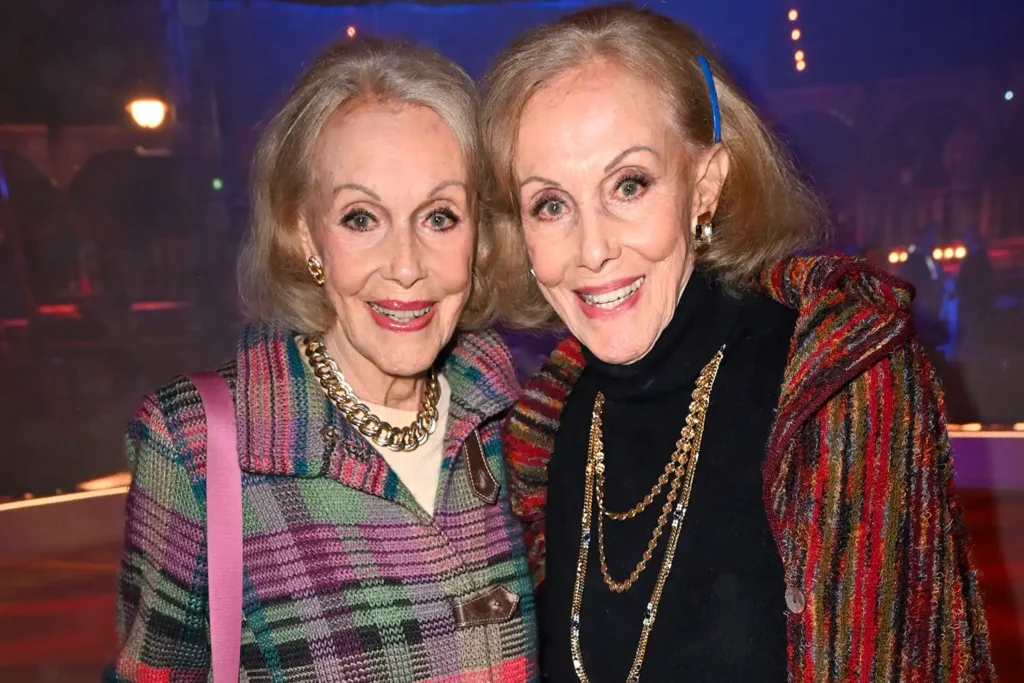 Alice and Ellen Kessler attending a public event in their later years, photographed long after the Kessler twins final act became part of their story.