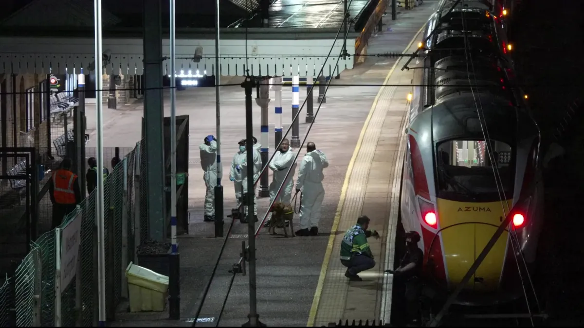 Train stabbing horror on Doncaster to London service leaves ten injured