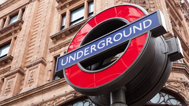 London Underground roundel symbolising TfL fare evasion strategy on the capital’s transport network.