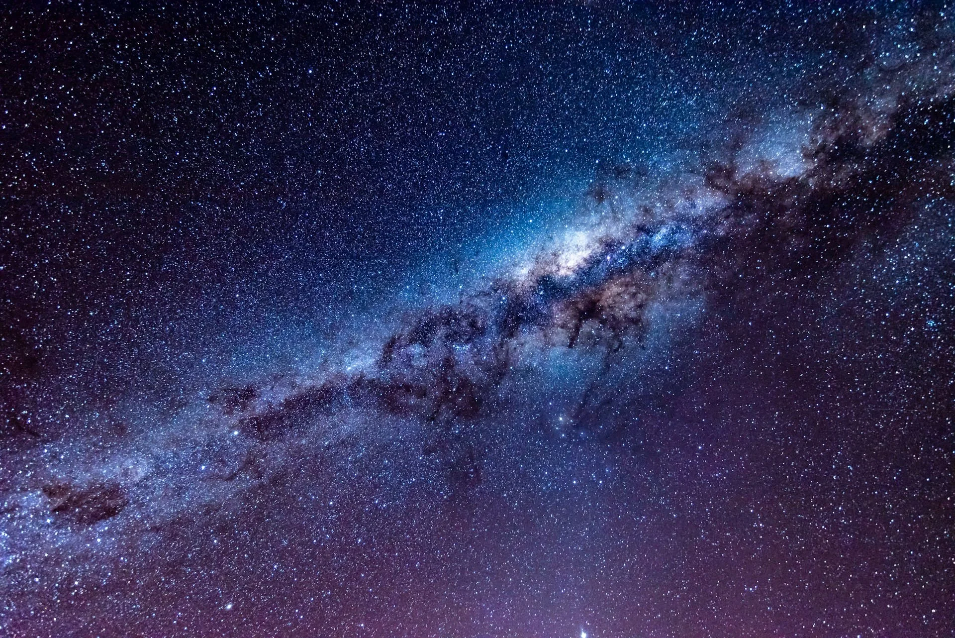 Milky Way simulation created by AI