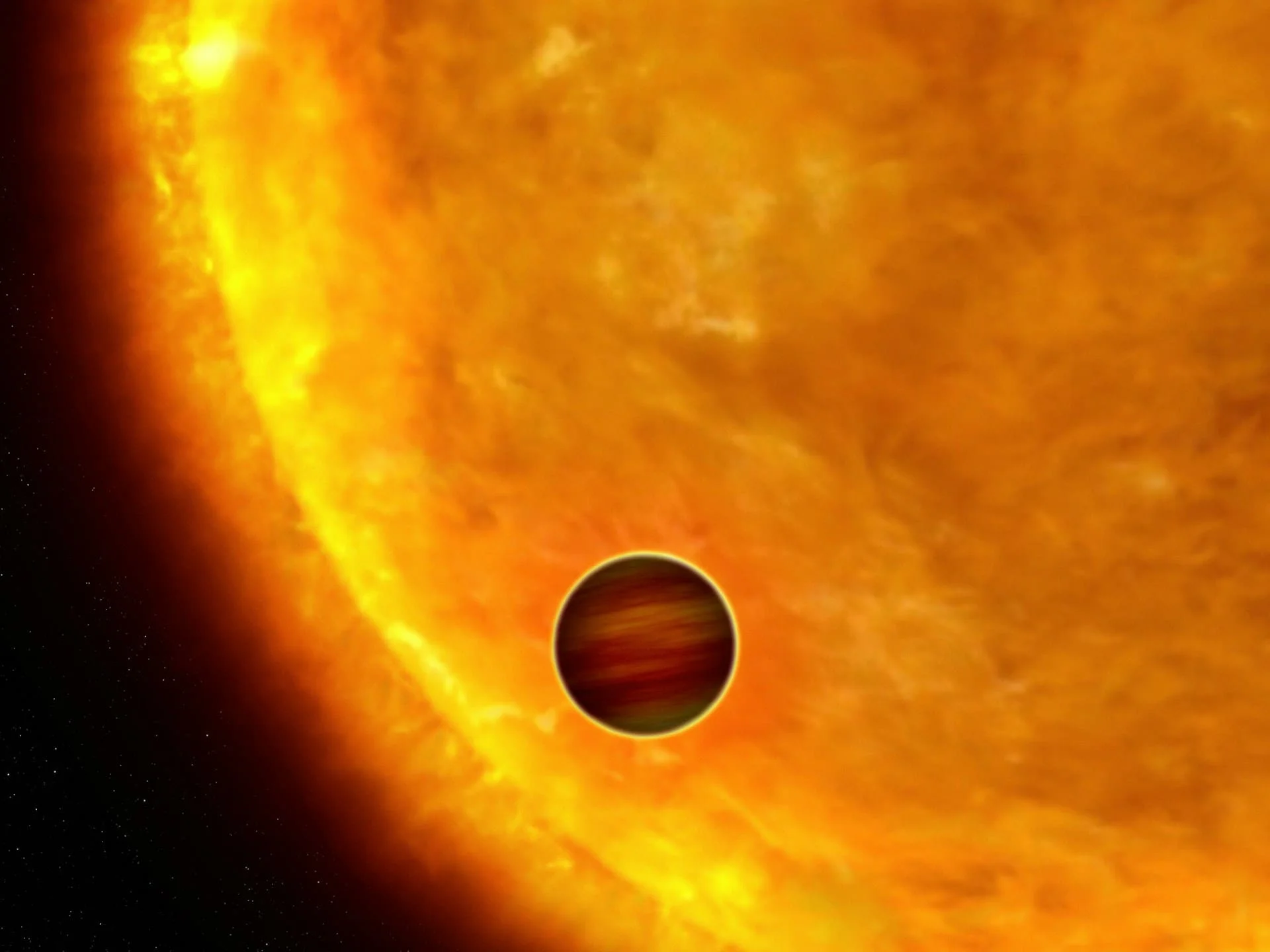 Exoplanet temperature mapped by JWST