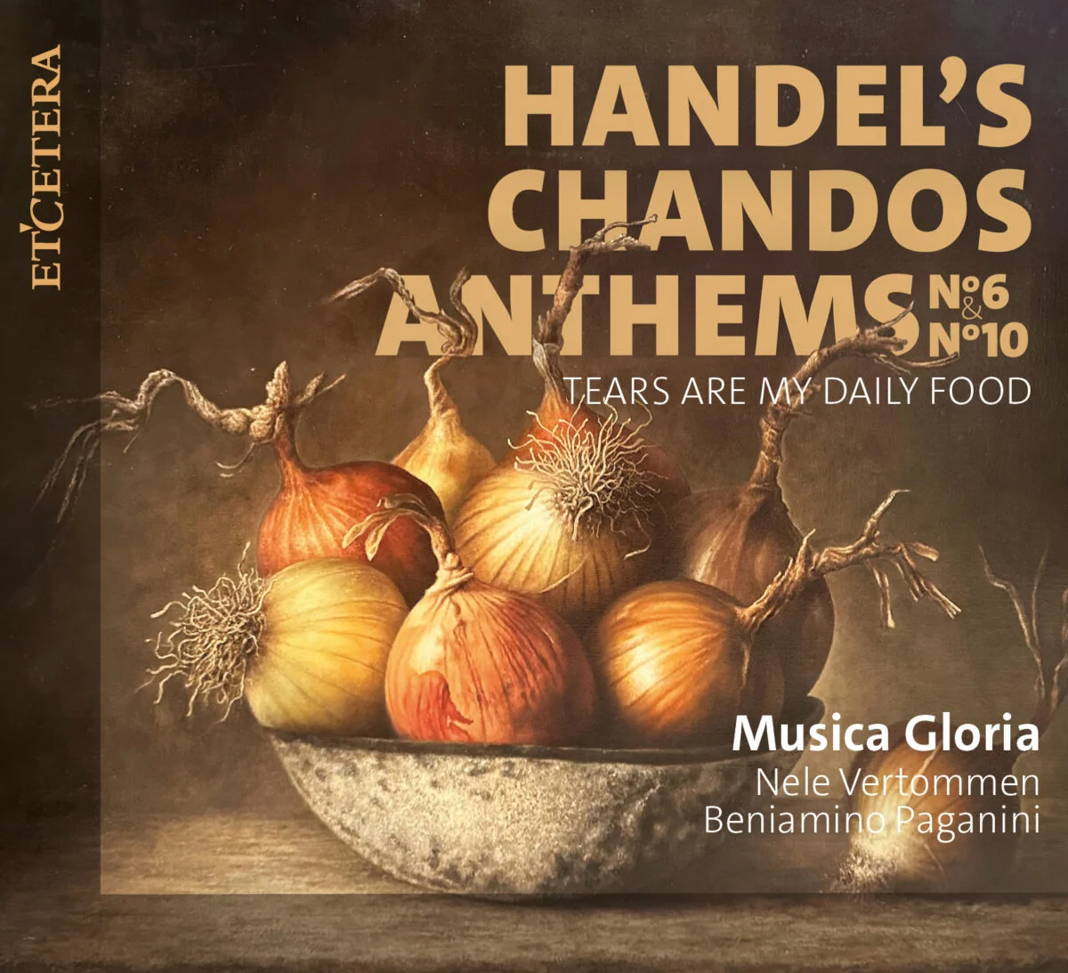 Album cover for Handel: Chandos Anthems 6 & 10