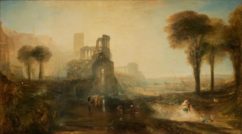 JMW Turner, Caligula's Palace and Bridge, 1831