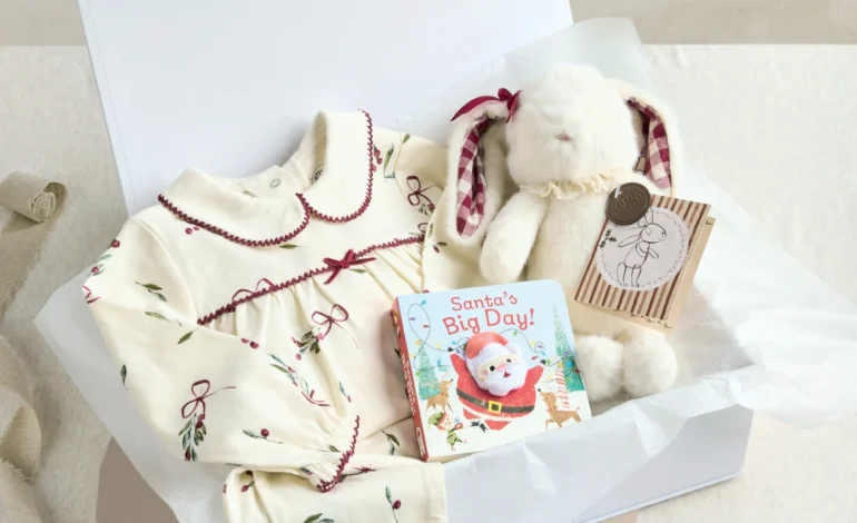 Xmas Frill Pj's Gift Box