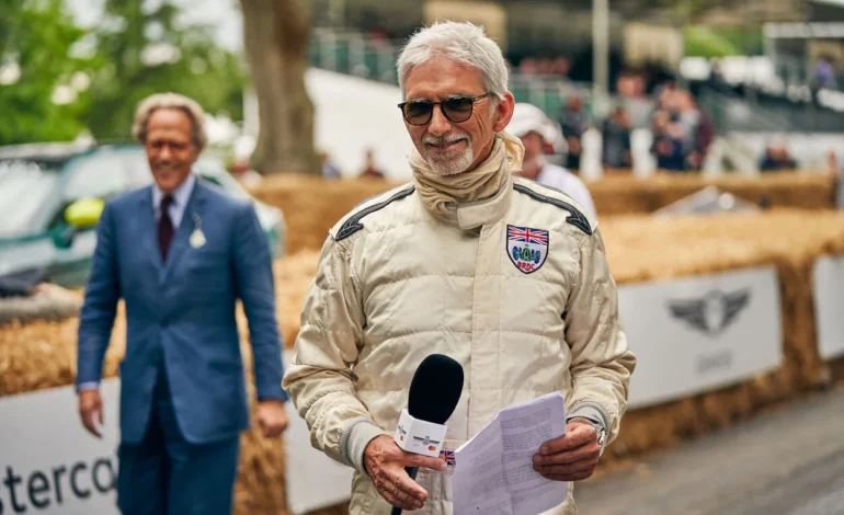 Damon Hill at the Festival of Speed 2021 Ph. by Dominic James (1)