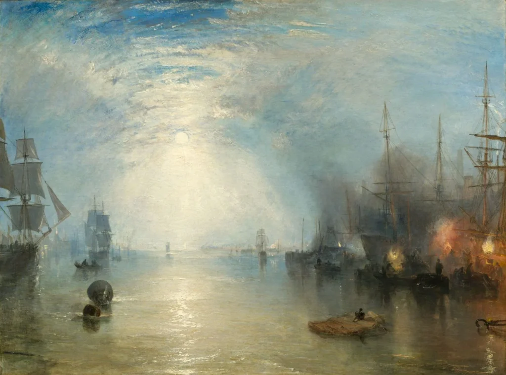 JMW Turner, Keelmen Heaving in Coals by Moonlight