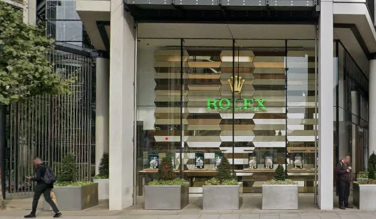 Knightsbridge Rolex robbery at a Rolex store in Kensington & Chelsea