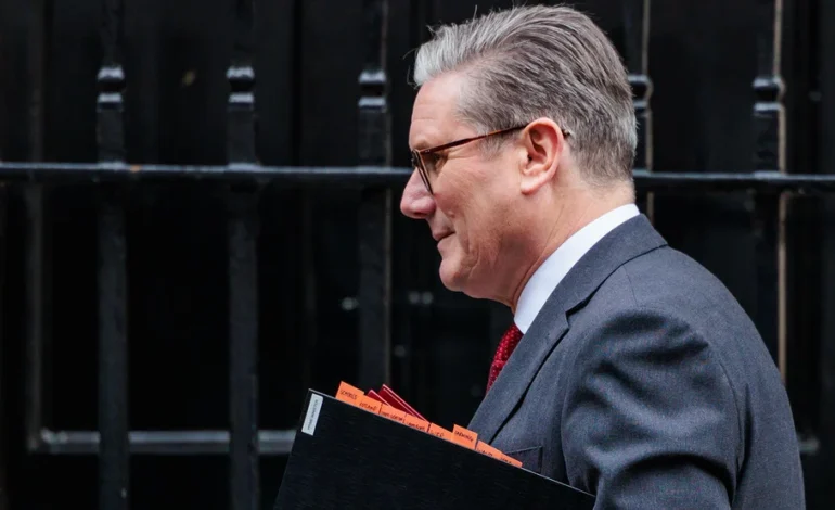 Starmer leadership warning as the prime minister arrives for talks in Westminster
