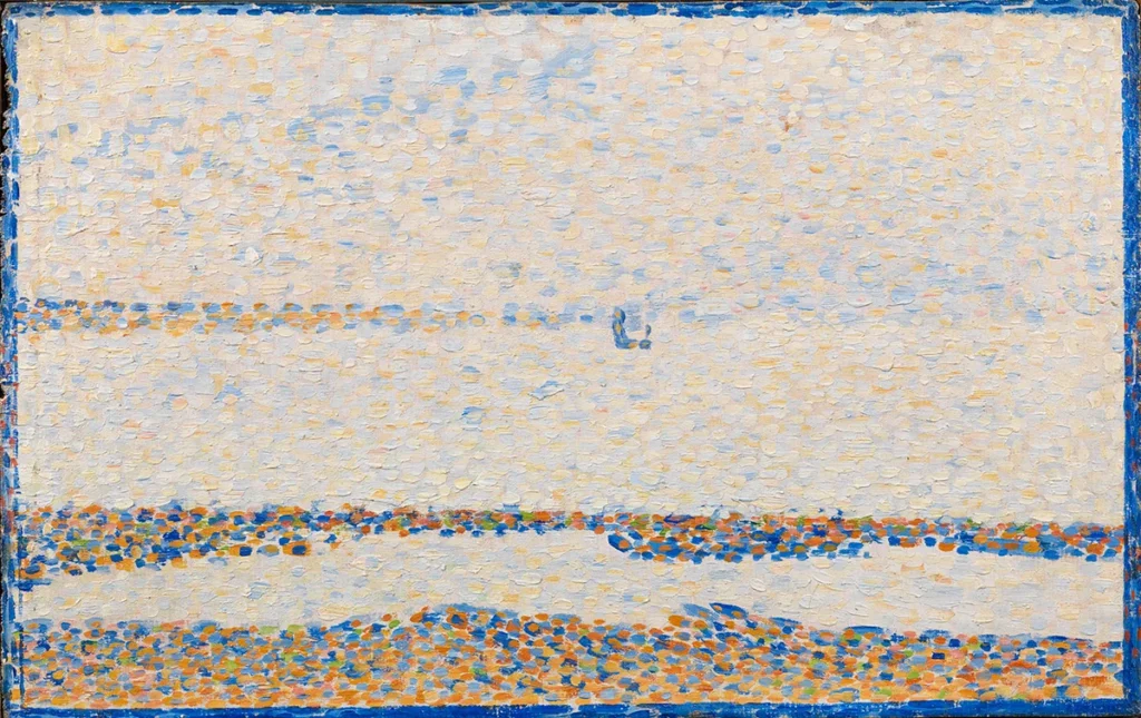 4. Seurat, The Beach at Gravelines, 1890, The Courtauld, London (Samuel Courtauld Trust) © The Courtauld