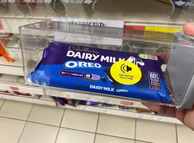 Supermarkets lock chocolate behind security boxes as shoplifting hits record high