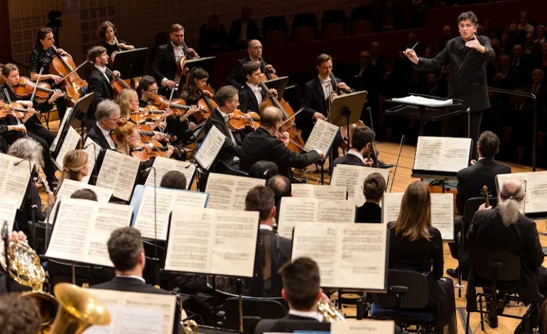 Orchestra in rehearsal during January and February classical CD reviews, reflecting performance tradition and recorded legacy