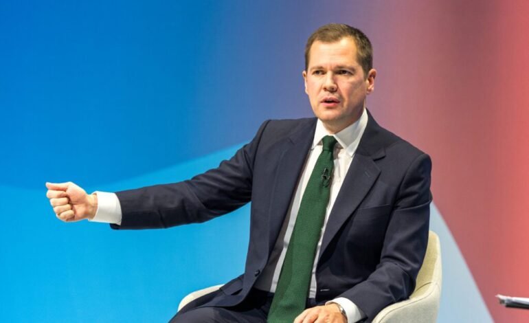 Reform names Jenrick as would-be chancellor in new shadow cabinet