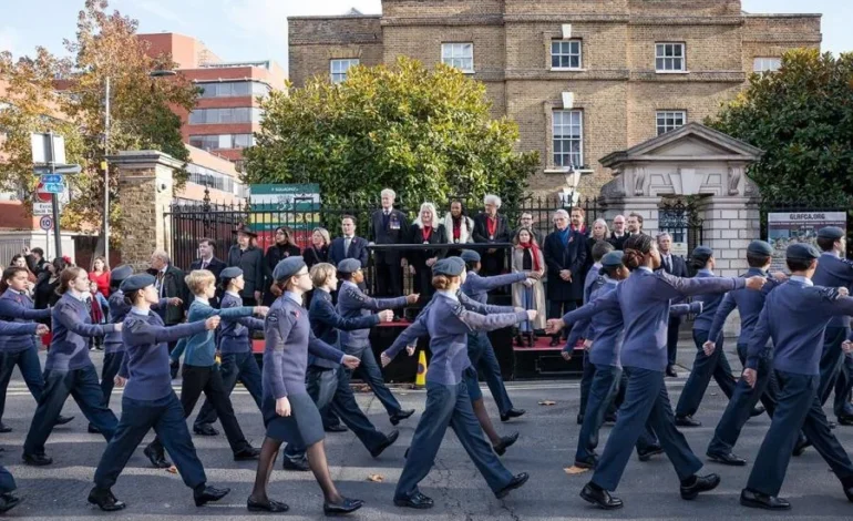 air cadets parade