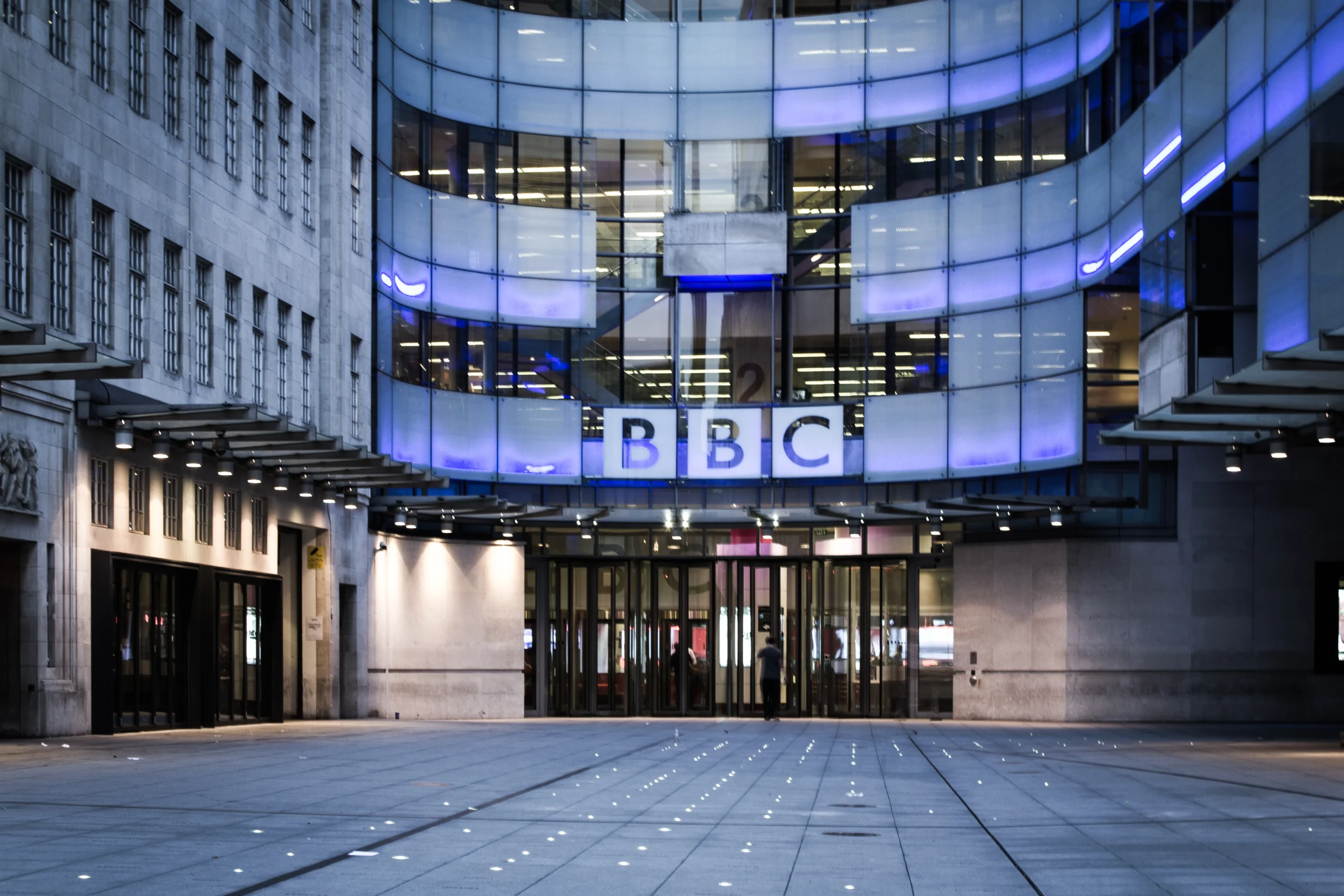 BBC Broadcasting House in London as the broadcaster warns of BBC licence fee reform