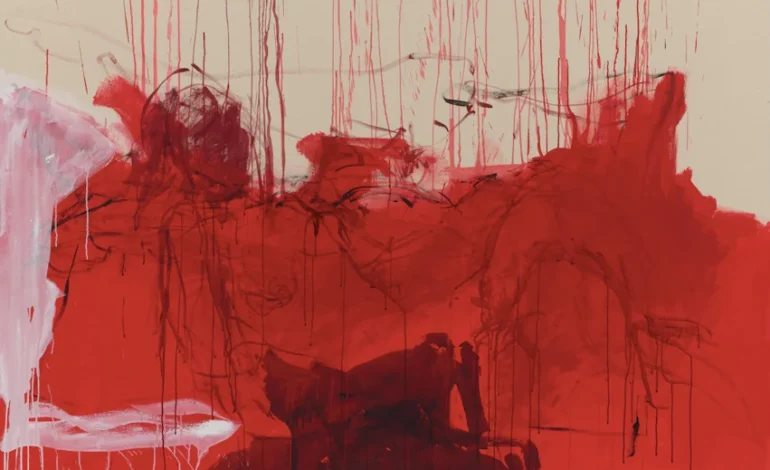 Tracey Emin A Second Life painting I Never Asked to Fall in Love, 2018