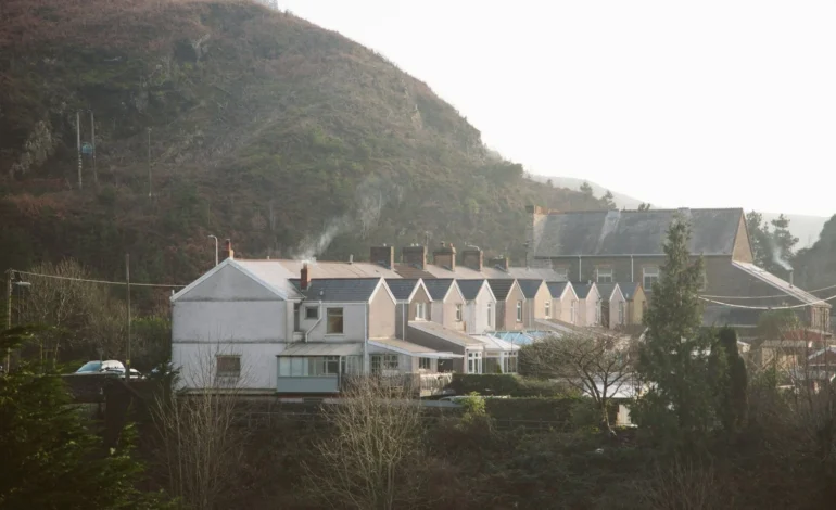 row of welsh houses