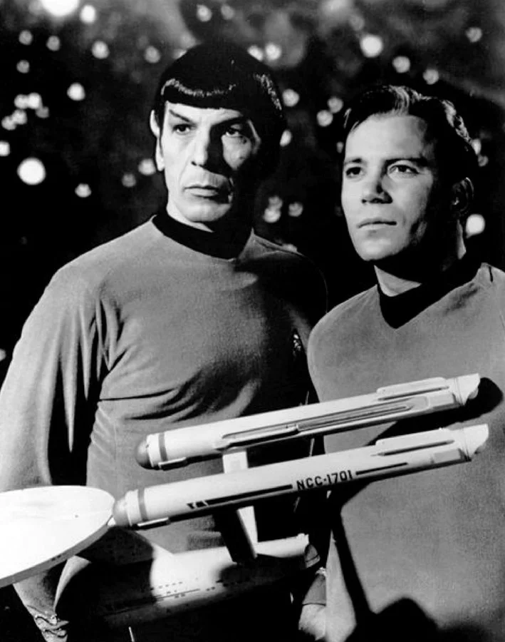 star trek spock and shatner