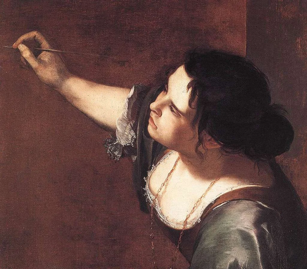 Artemisia Gentileschi Self Portrait as the Allegory of Painting London period