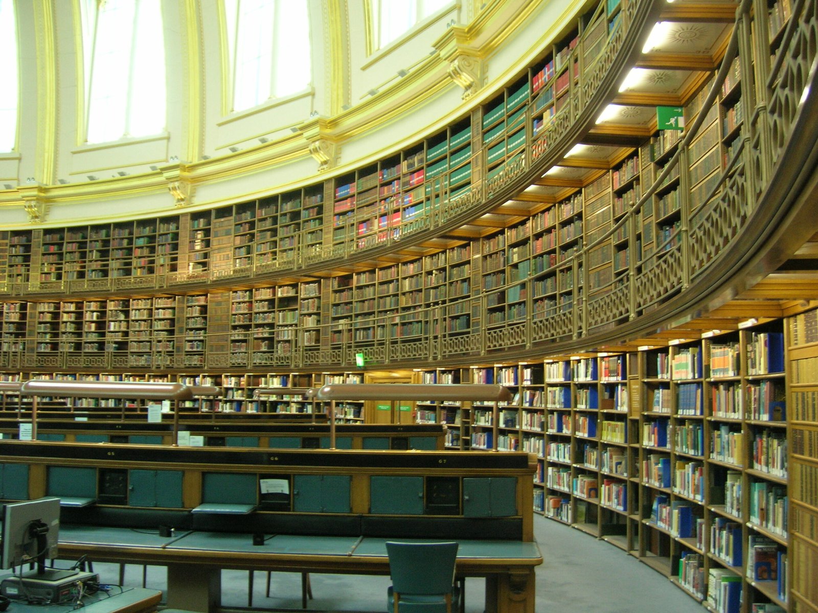 The Reading Room at the British Museum, long a centre for writers, scholars and political thinkers working under its domed ceiling.