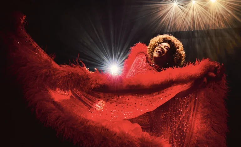 Johannes Radebe commands the stage as Lola, bringing both glamour and warmth to Kinky Boots at the London Coliseum. (Image Credit Matt Crockett)