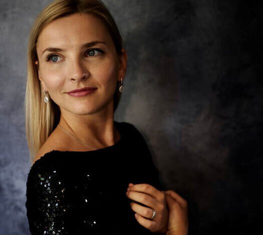 Concert pianist Varvara Tarasova ahead of her recital at the 1901 Arts Club in Waterloo, London