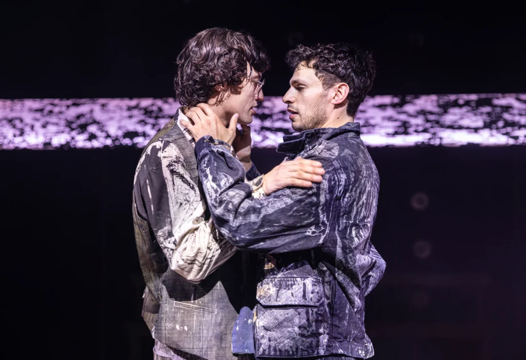 Jordan Luke Gage and Daniel Krikler as William and Richard in Redcliffe.