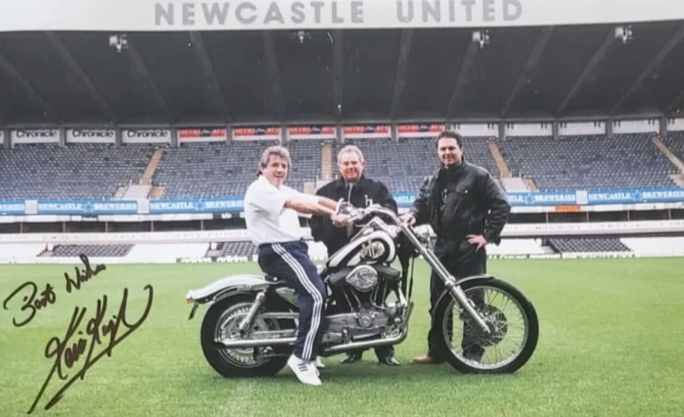 Kevin Keegan Harley Davidson auction