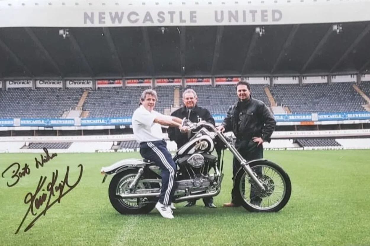 Kevin Keegan Harley Davidson auction