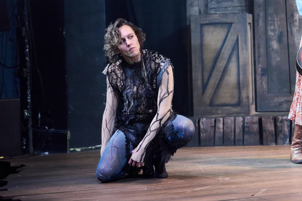 One of the coven, mid spell. [Image Credit | Tom Bowles]