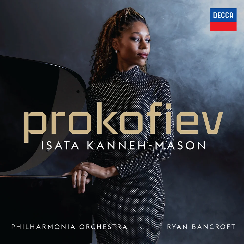 Isata Kanneh-Mason Prokofiev album cover with Philharmonia Orchestra and Ryan Bancroft Decca