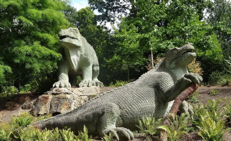 Crystal Palace dinosaurs restoration