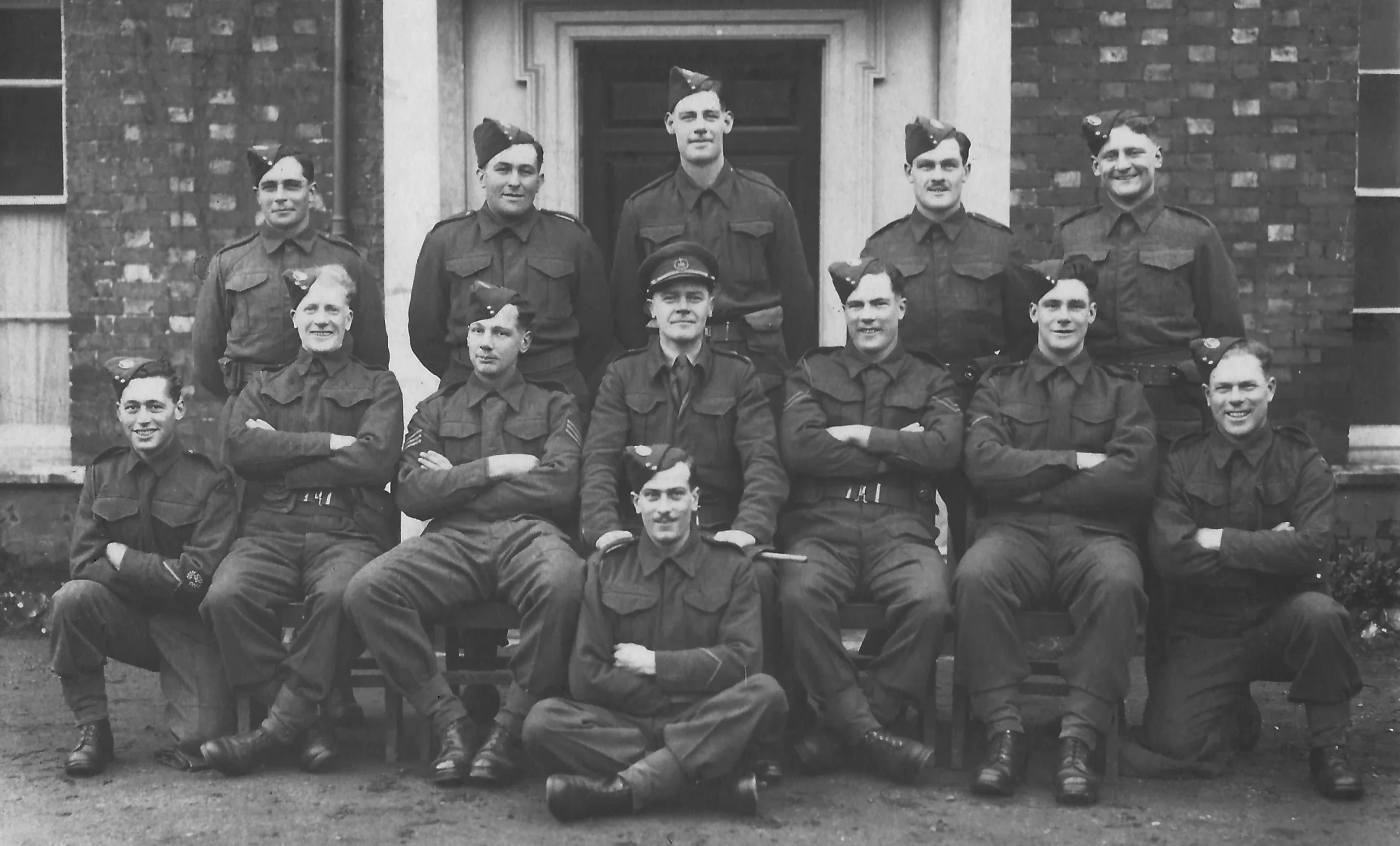 Lieutenant Peter Weaver with the East Dorset Scout Section at Chestnut House Blandford SAS Rogue