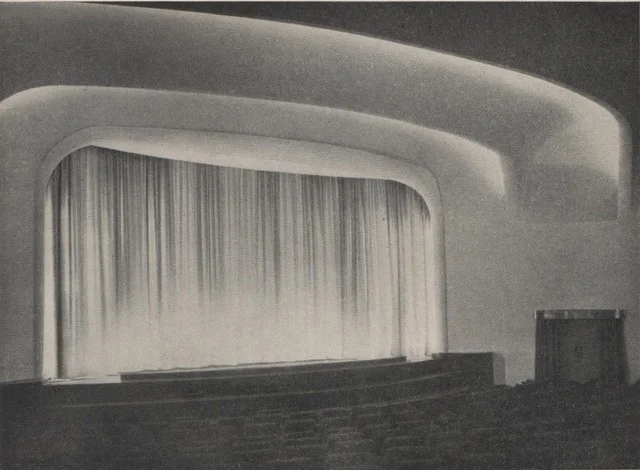 The Curzon Cinema, Mayfair, as it looked in 1934. Ten years later, Weaver sat in this room and decided to stay.