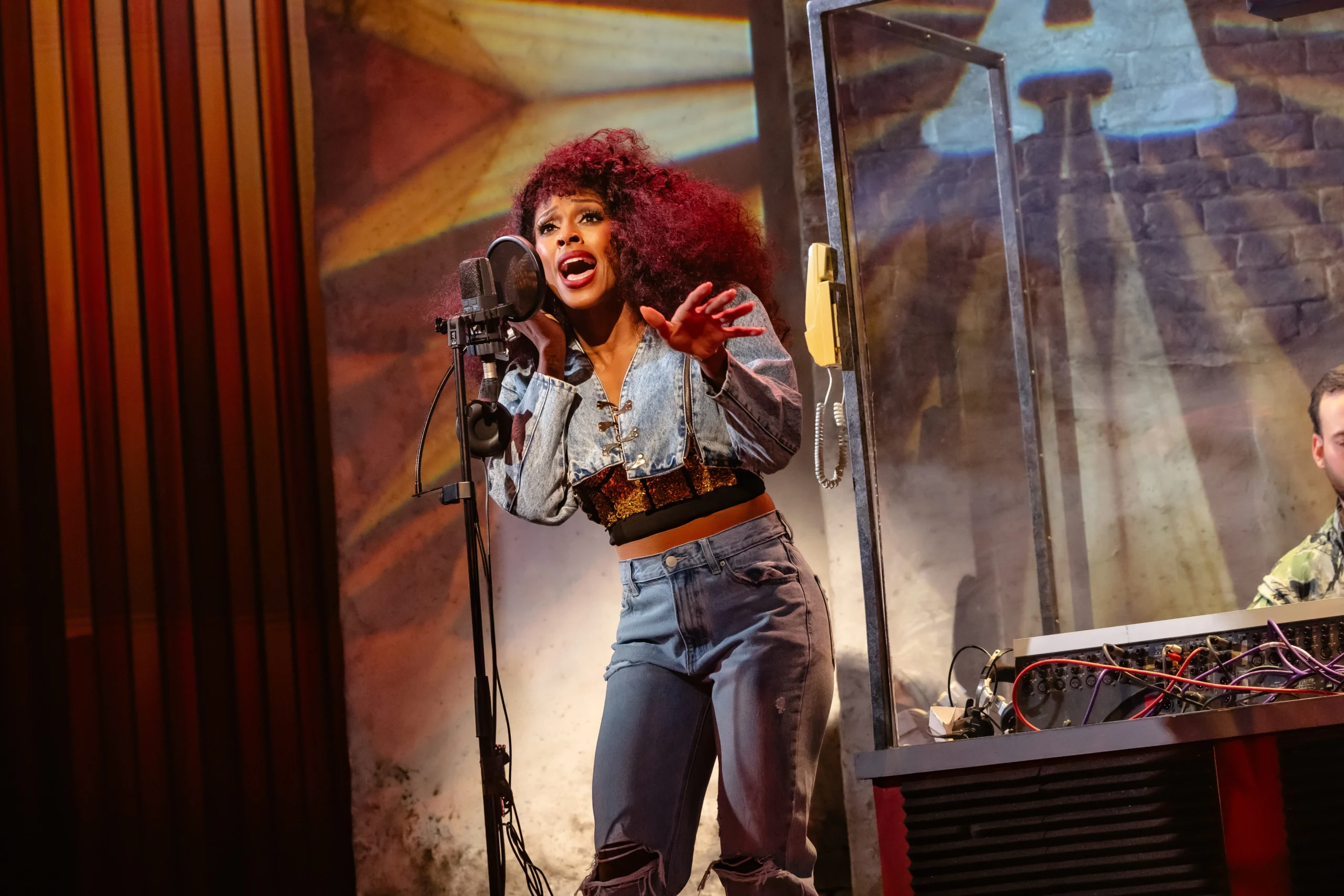Alexandra Burke performs as Chaka Khan in the Chaka Khan Musical at Troubadour Theatre, Wembley