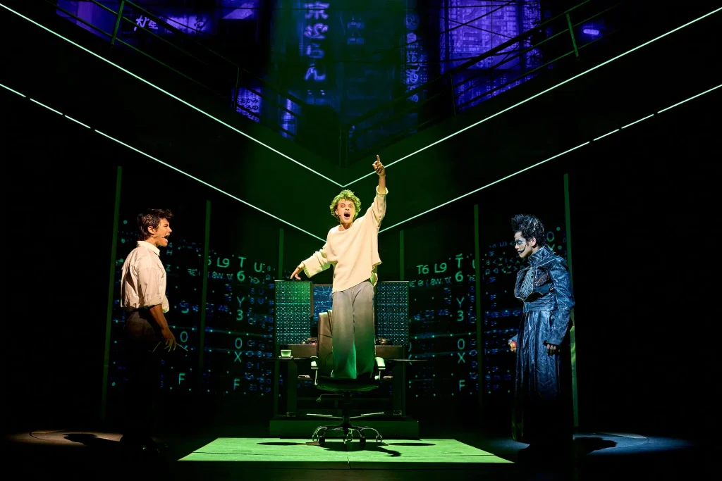 L R Xander Pang (Light) Colin Ryan (L) & Telly Leung (Ryuk)