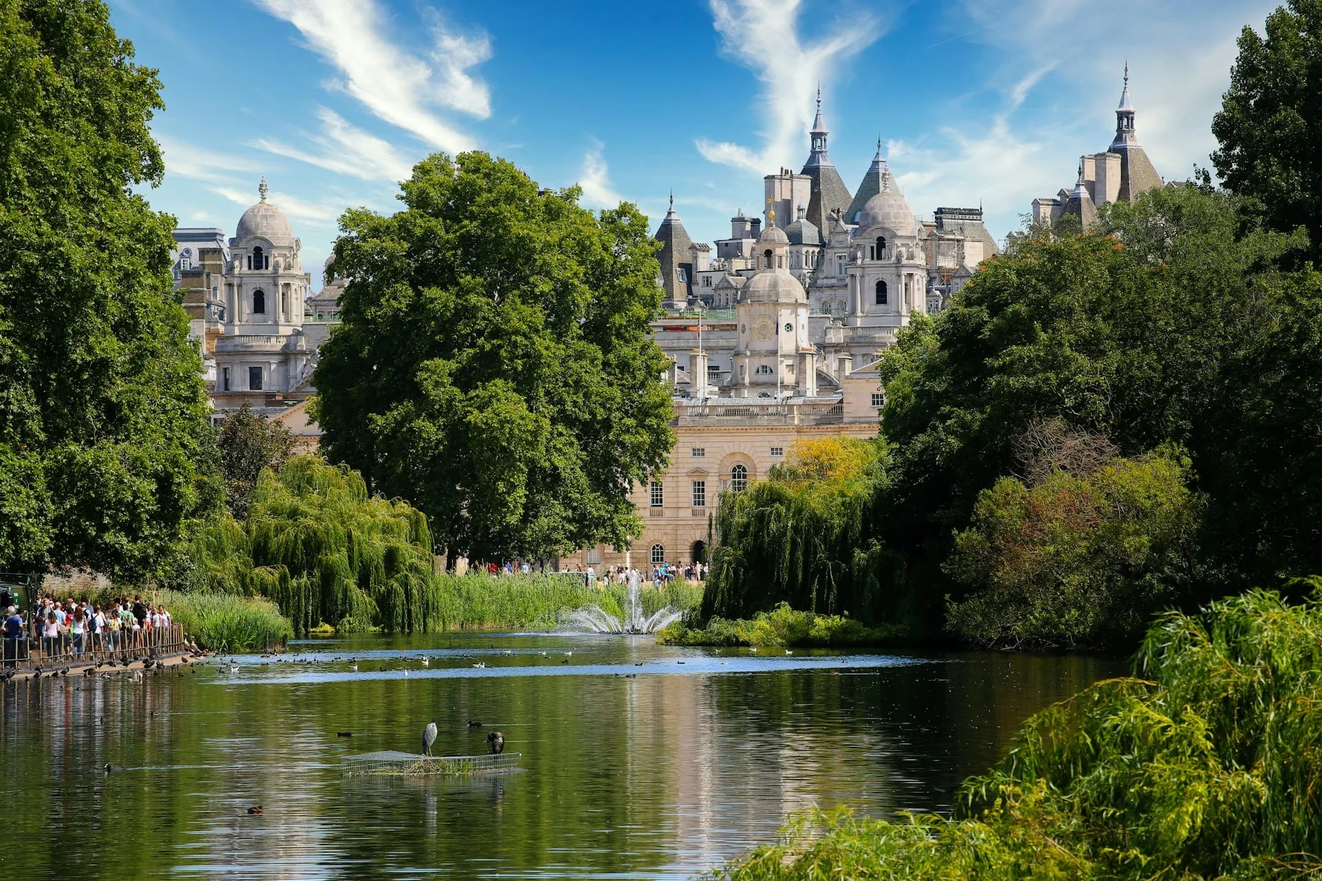 London parks heatwave safety