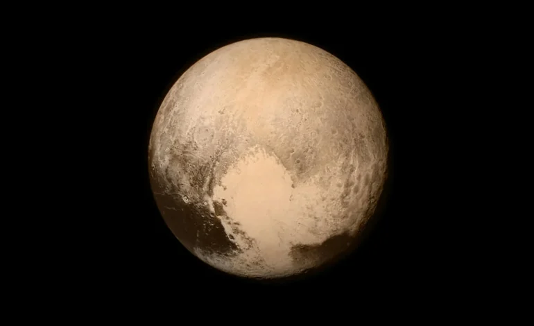 liquid nitrogen on Pluto