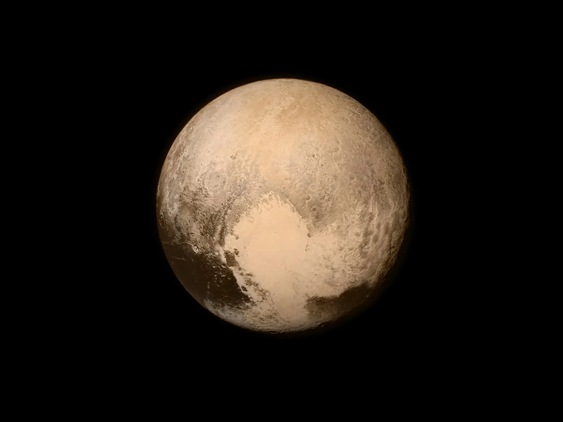 liquid nitrogen on Pluto