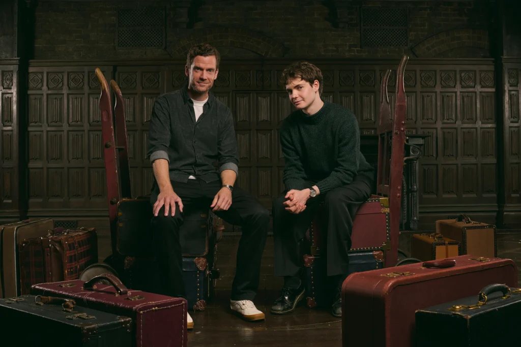 5. The Malfoys Adam Jackson Smith (Draco Malfoy) and Bill Stanley (Scorpius Malfoy),